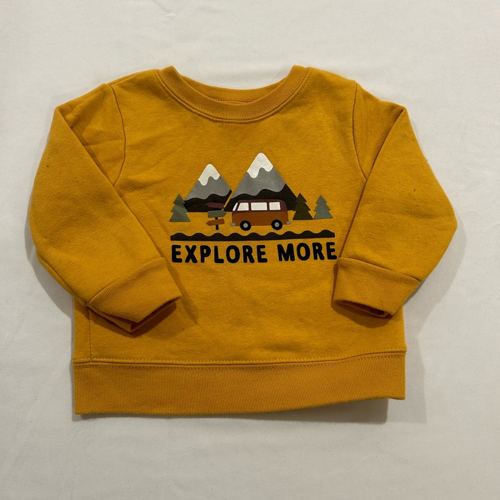 Explore More yellow sweater